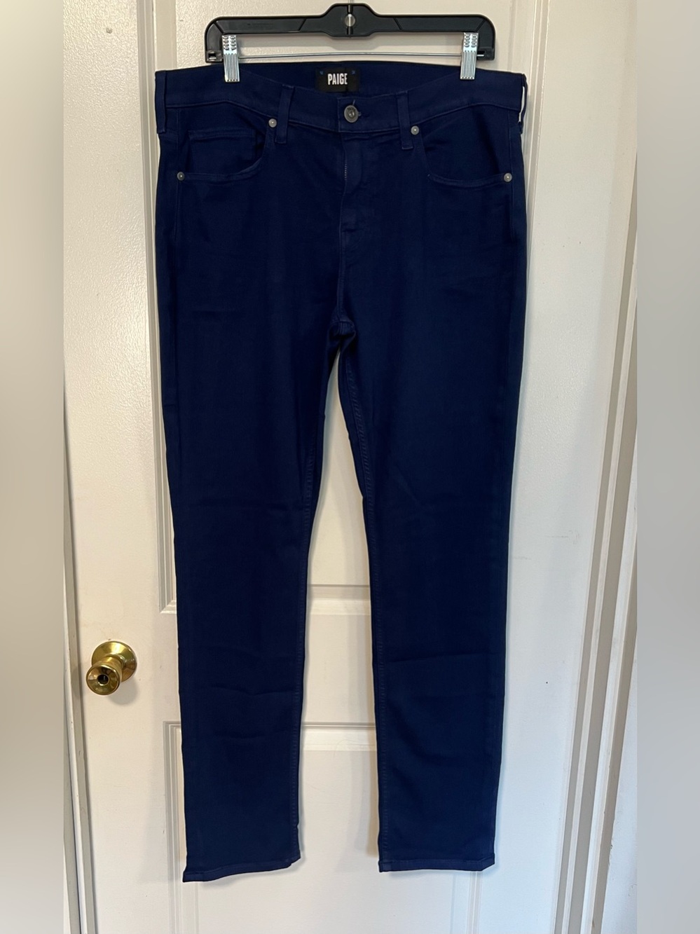 PAIGE Dark Navy Skinny Jeans